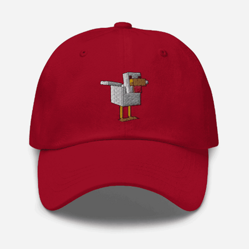 Stop The Cap Red Cap Flashing Text GIF