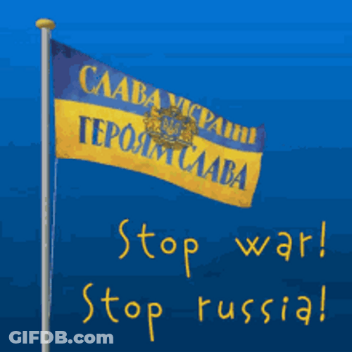 Stop War With Ukraine Russia GIF