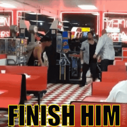 Store Fight Fatality Finish Him GIF