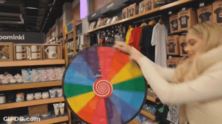 Store Spinning Wheel Prize GIF