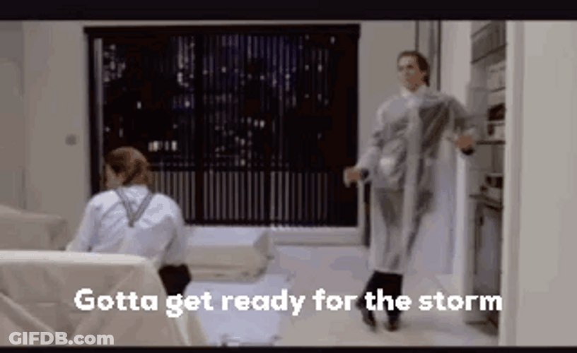 Storm Chaser Patrick Bateman American Psycho GIF