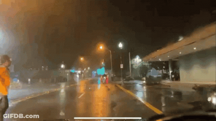 Storm Chaser Reed Timmer In The Rain GIF