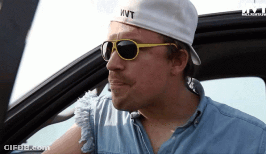 Storm Chaser Reed Timmer Pointing Finger GIF