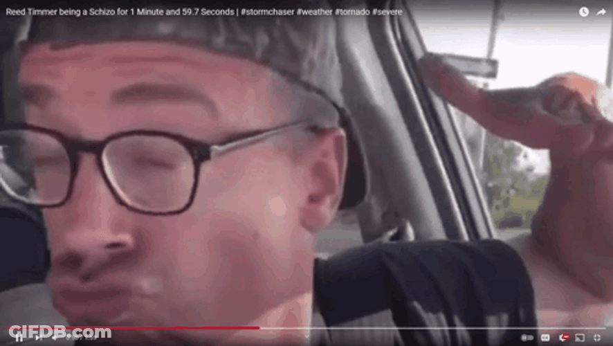 Storm Chaser Reed Timmer Pouting Lips GIF