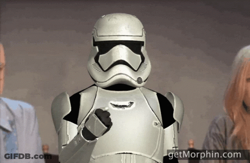 Storm Trooper Giving Thumbs Up GIF