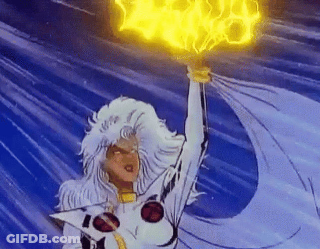 Storm With Great Power Comes Great Responsibility GIF