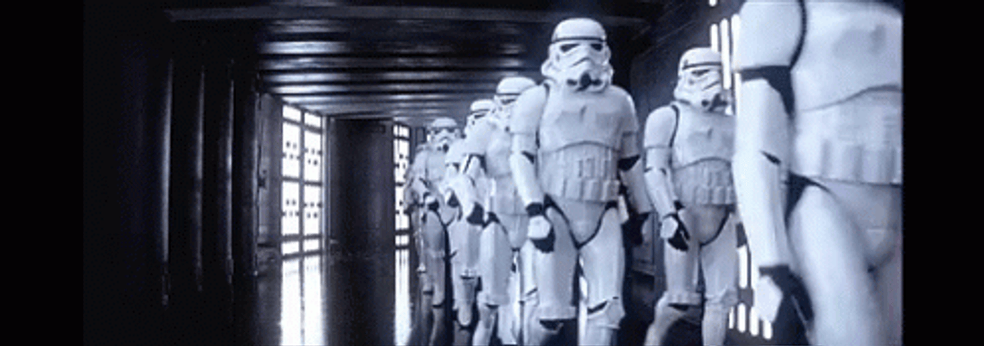 Stormtrooper March GIF