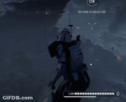 Stormtrooper Return To Objective Screen GIF