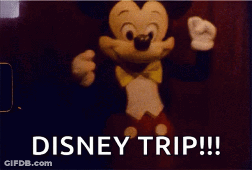 Stormtroopers Dressed As Darth Vader In Front Of Disneyland GIF