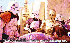 Stormtroopers Standing And Talking GIF