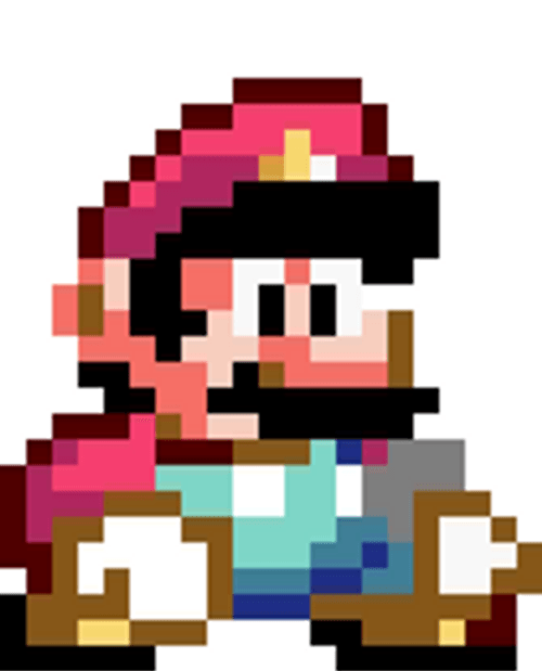 Stout Pixel Mario GIF