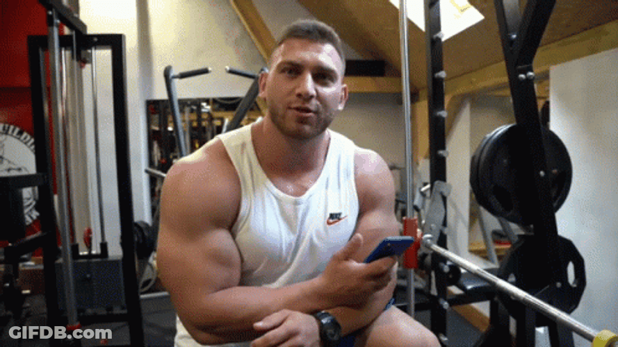 Straight Arm Pulldown A The Gym GIF