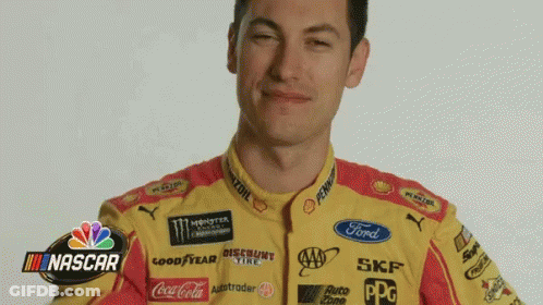Straight Face Staring GIF