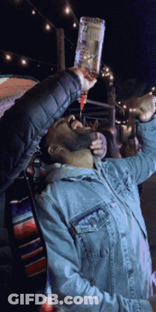 Straight To Bottle Drink Tequila GIF