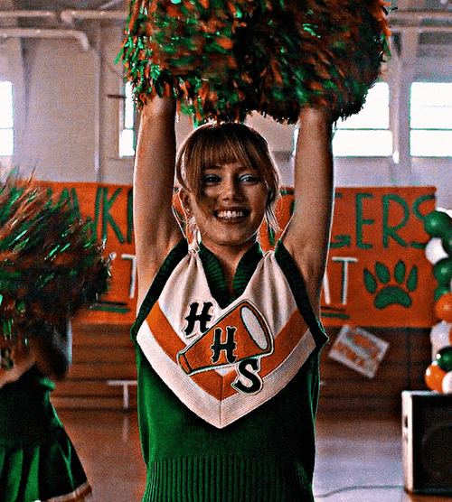 Stranger Things 4 Cheerleading Chrissy GIF