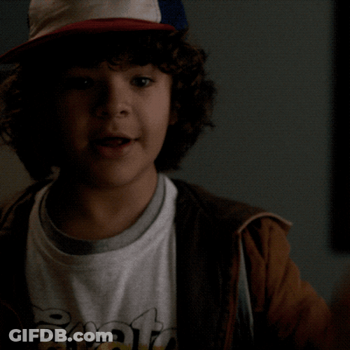 Stranger Things Dustin Henderson Waving GIF