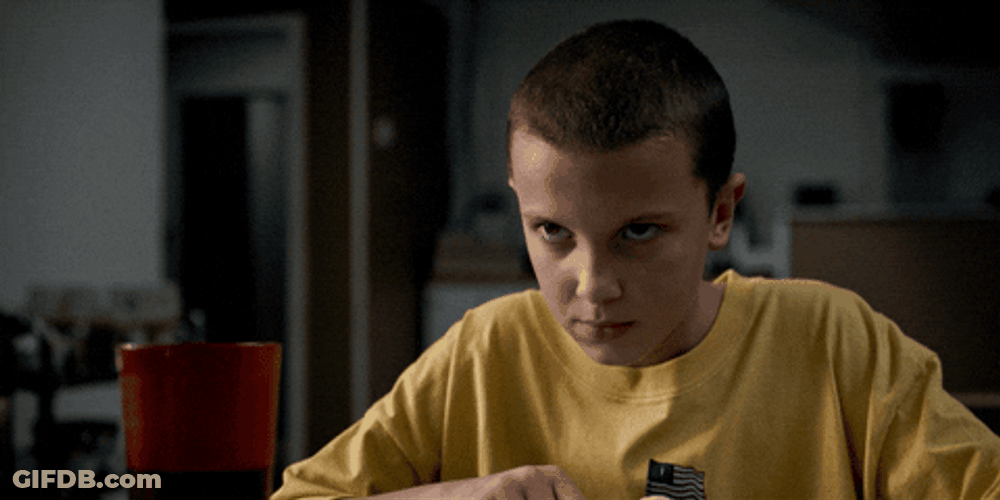 Stranger Things Eleven GIF