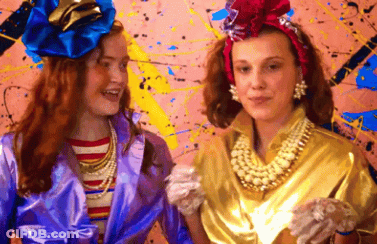 Stranger Things Max And Eleven GIF