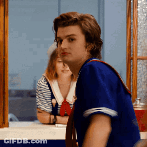 Stranger Things Steve Harrington Ahoy Ladies GIF