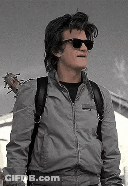 Stranger Things Steve Harrington Nodding GIF