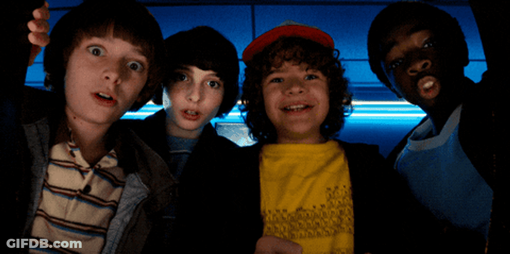 Stranger Things Teen Boys GIF