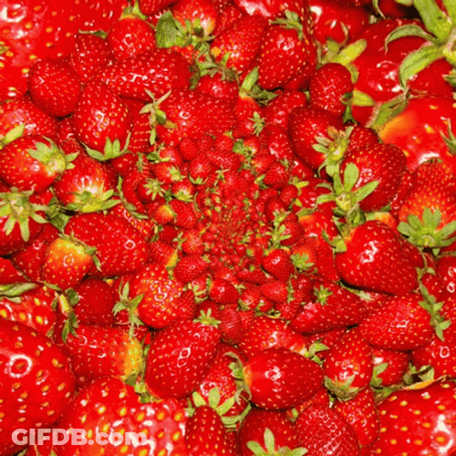 Strawberry Fresh Fruits Loop GIF