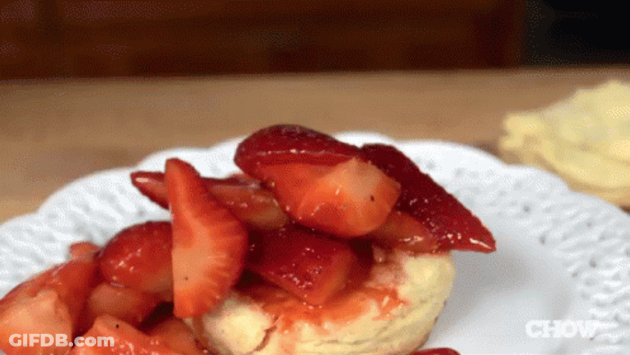Strawberry Shortcake Sweet Cream GIF