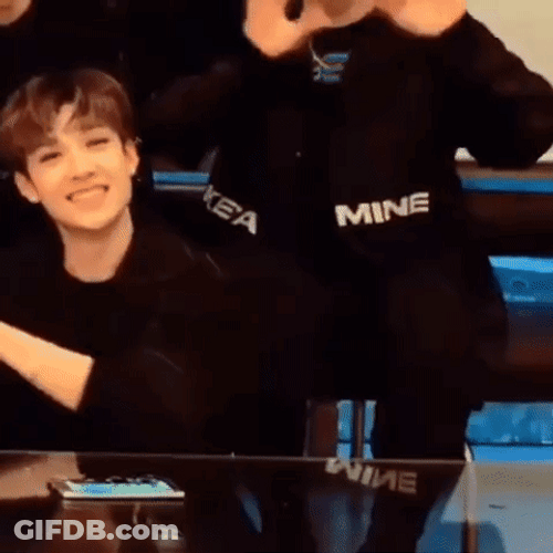 Stray Kid Minchan Passive Aggressive Hug GIF