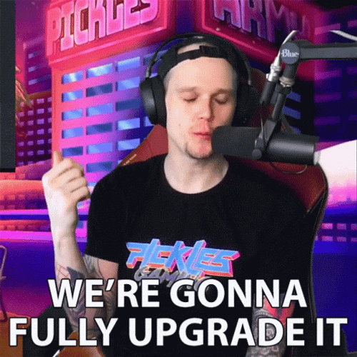 Stream Upgrading Enhance GIF