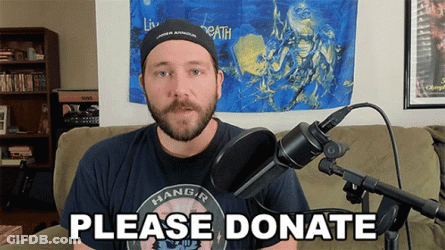 Streamer Asking For Donation GIF