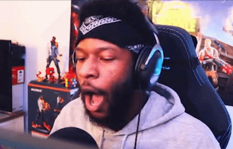 Streamer Fega Angry Oh My God Meme GIF