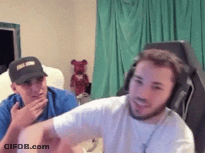 Streamer Friends Nail Biter GIF