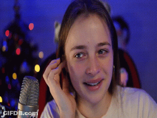 Streamer Girl Crying GIF
