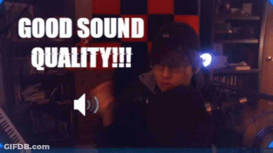 Streamer Glitching Good Sound Quality GIF