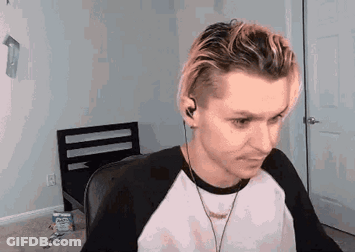 Streamer Guy Fall Out GIF