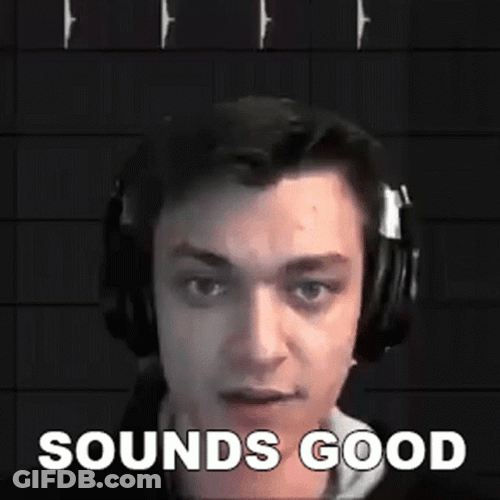 Streamer Guy Sounds Good GIF