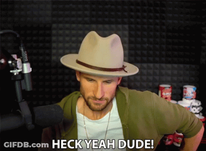 Streamer Heck Yeah Dude GIF