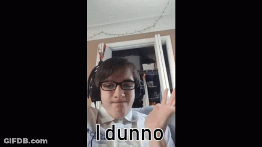 Streamer I Dunno GIF