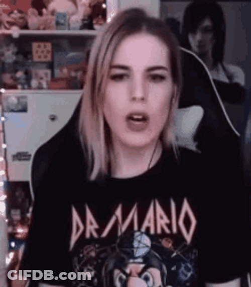 Streamer Oof Yikes Face Reaction GIF
