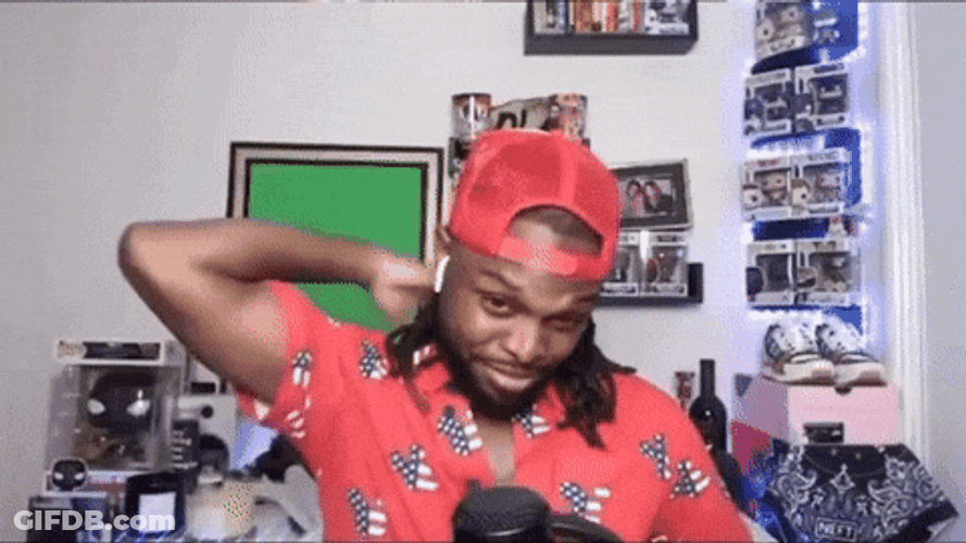 Streamer Pat Myself On The Back GIF
