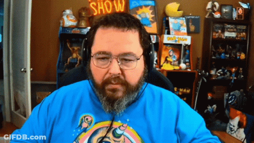 Streamer Says Better Late Than Never GIF
