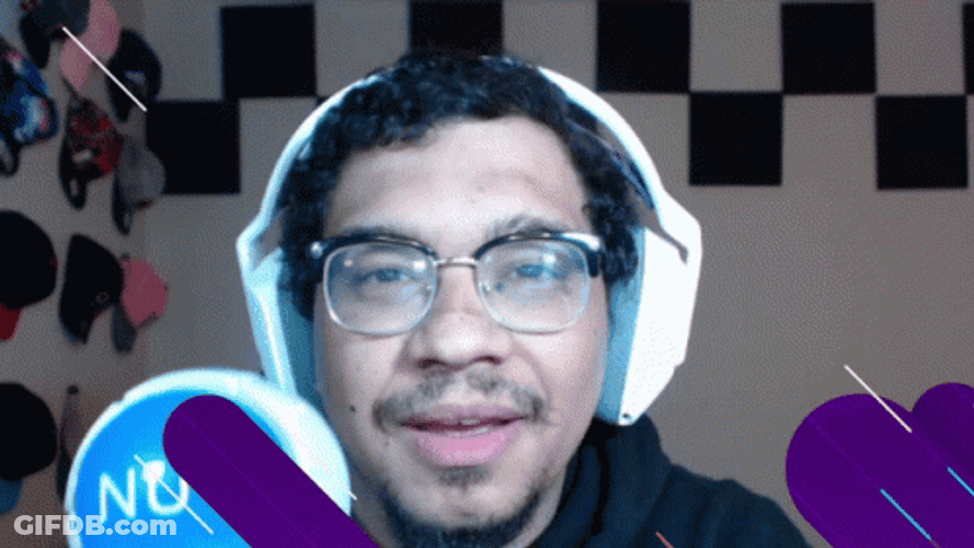 Streamer Shows A Nut Button GIF