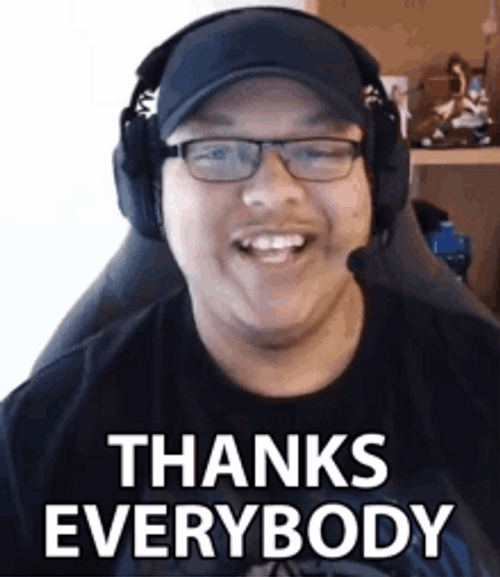 Streamer Thanks Everybody GIF