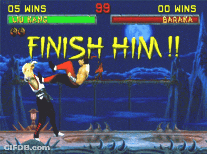 Streer Fighter Fatality GIF