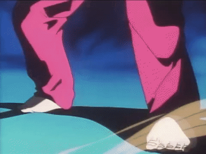 Street Fighter Ken Charging Hadouken GIF