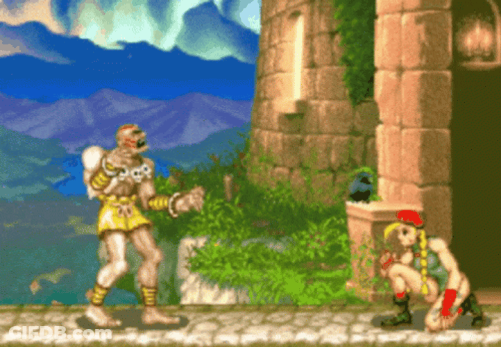 Street Fighter Yoga Fire Power GIF
