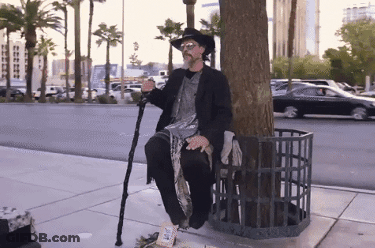 Street Magician Las Vegas GIF