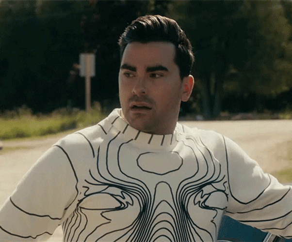 Stress Breathe David Schitts Creek GIF
