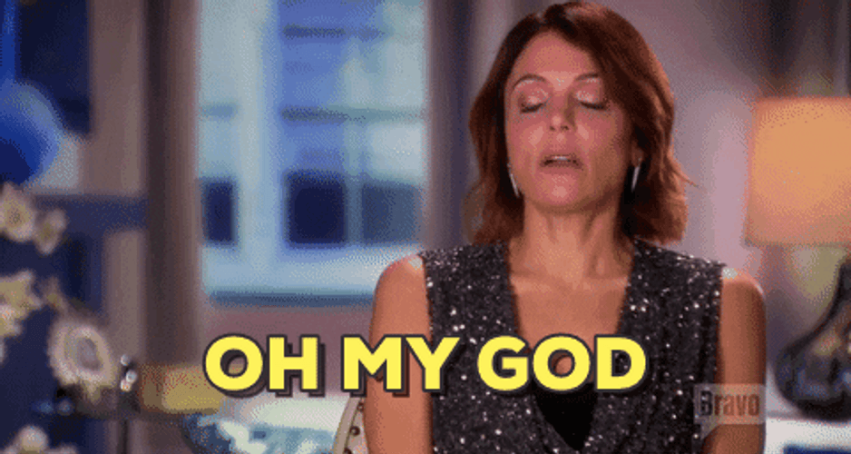 Stress OMG Real Housewives Reaction GIF