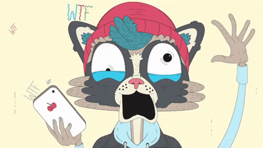 Stressed Cat Freaking Out GIF